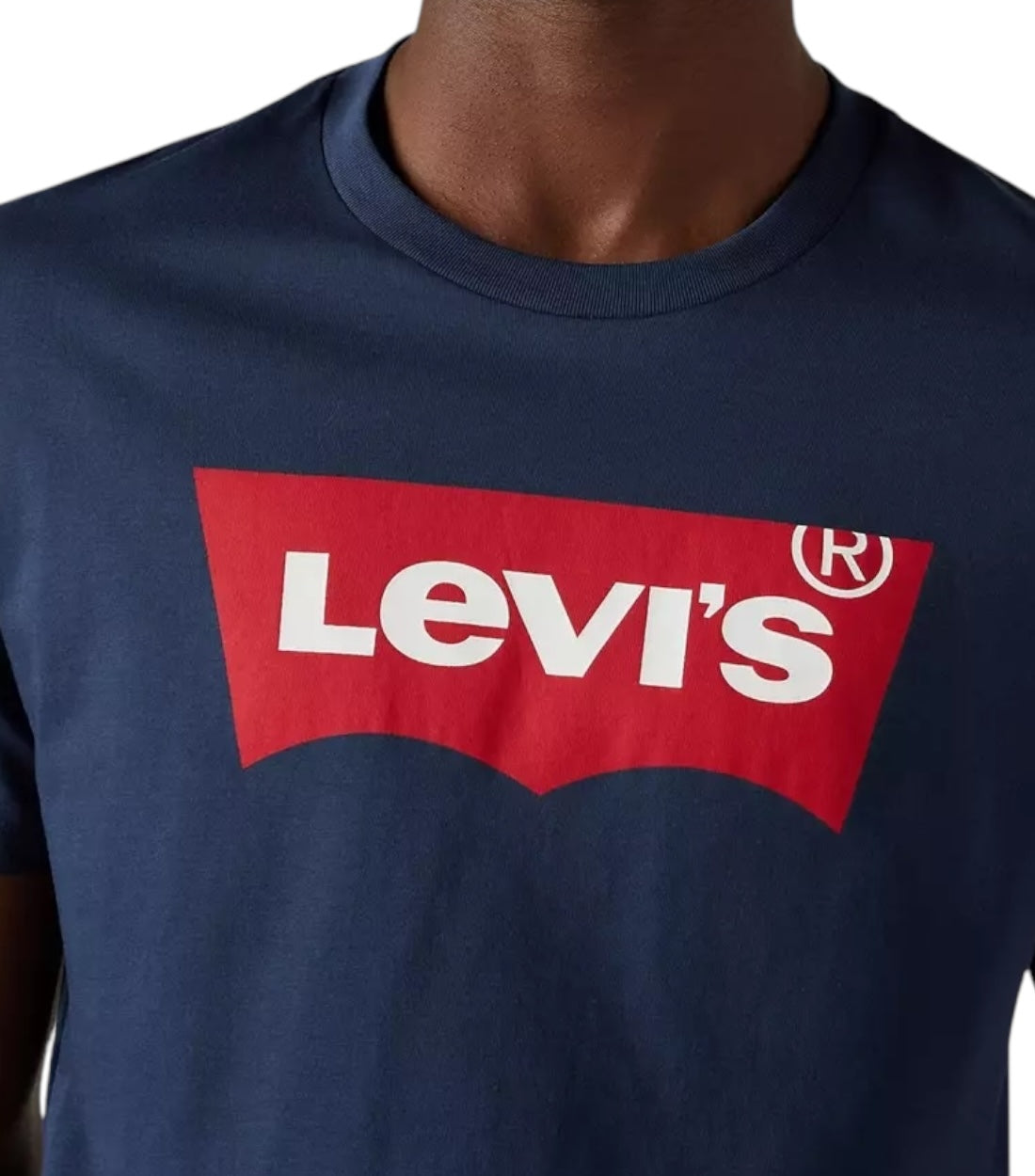 Levi`s Blauw Standard Housemark T-shirt Heren