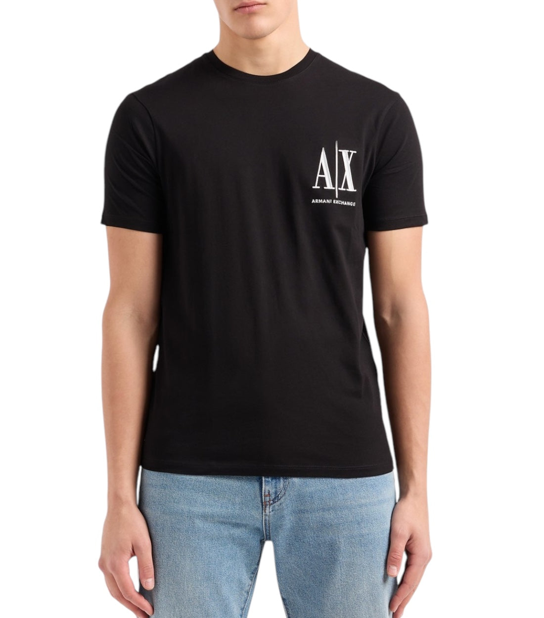 Armani Exchange Zwart T-shirt Met Logo