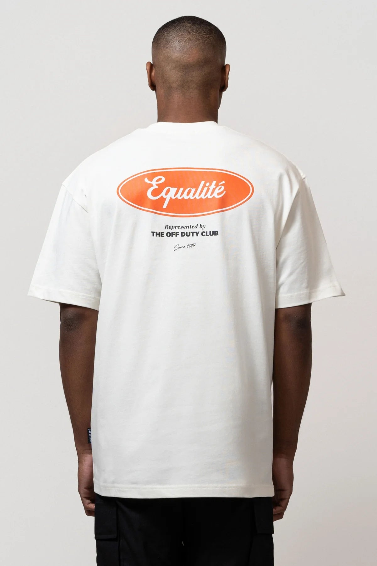 Equalité Colyn Oversized T-shirt Off-White Unisex