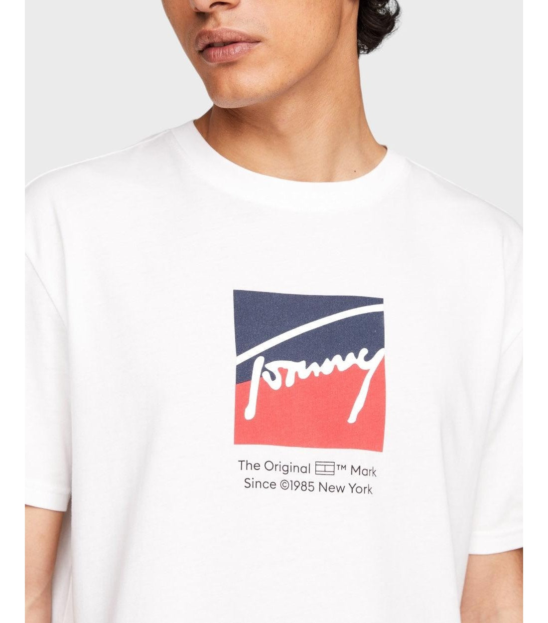 Tommy Hilfiger Wit Regular Fit T-shirt