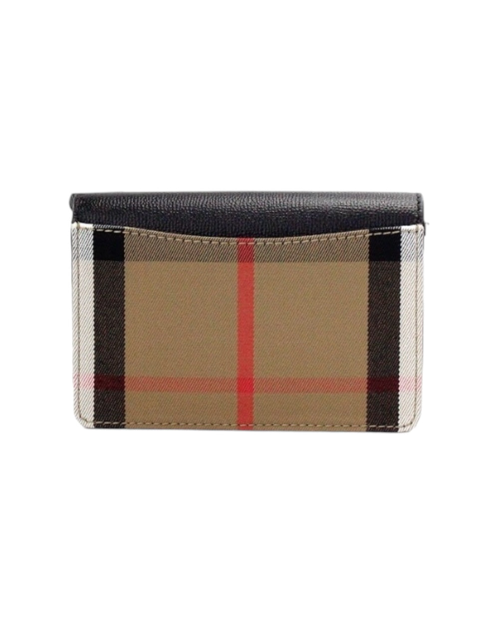 Burberry Hampshire Zwart Leren Crossbody Tas