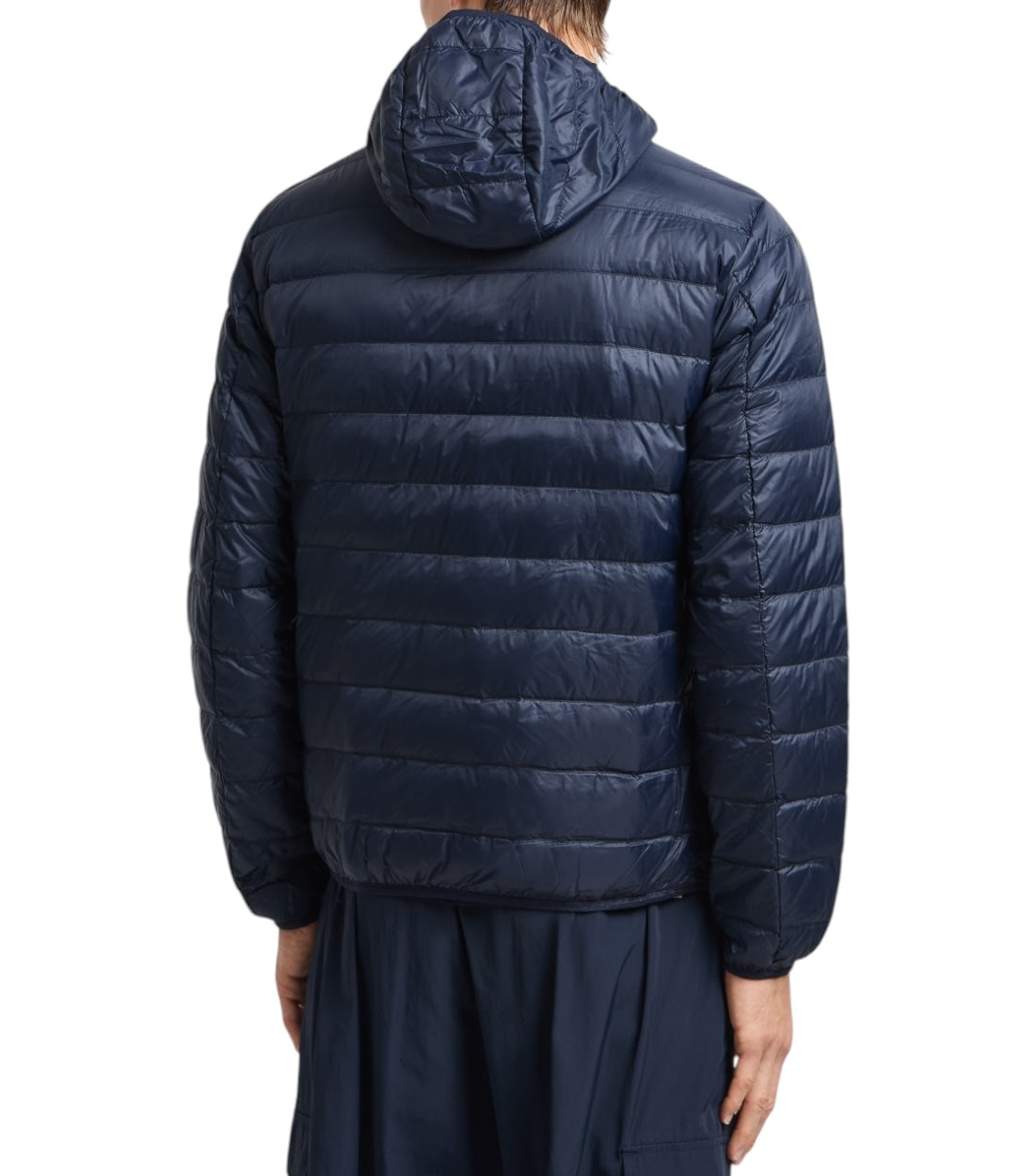 Ea7 Blauw Core Identity Down Jacket