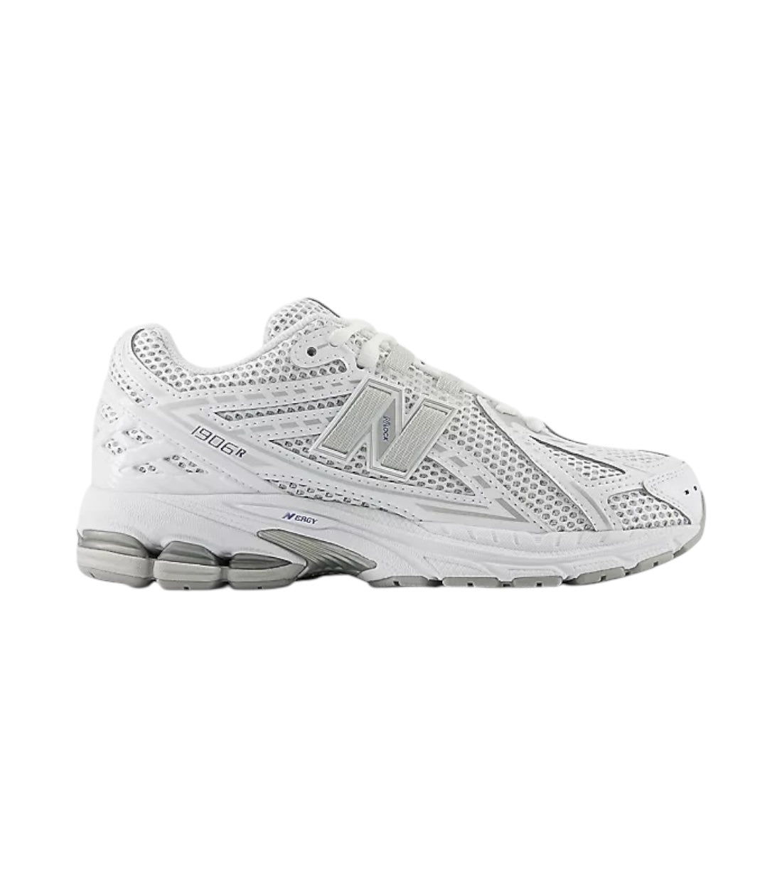 New Balance White Met Raincloud Sneakers