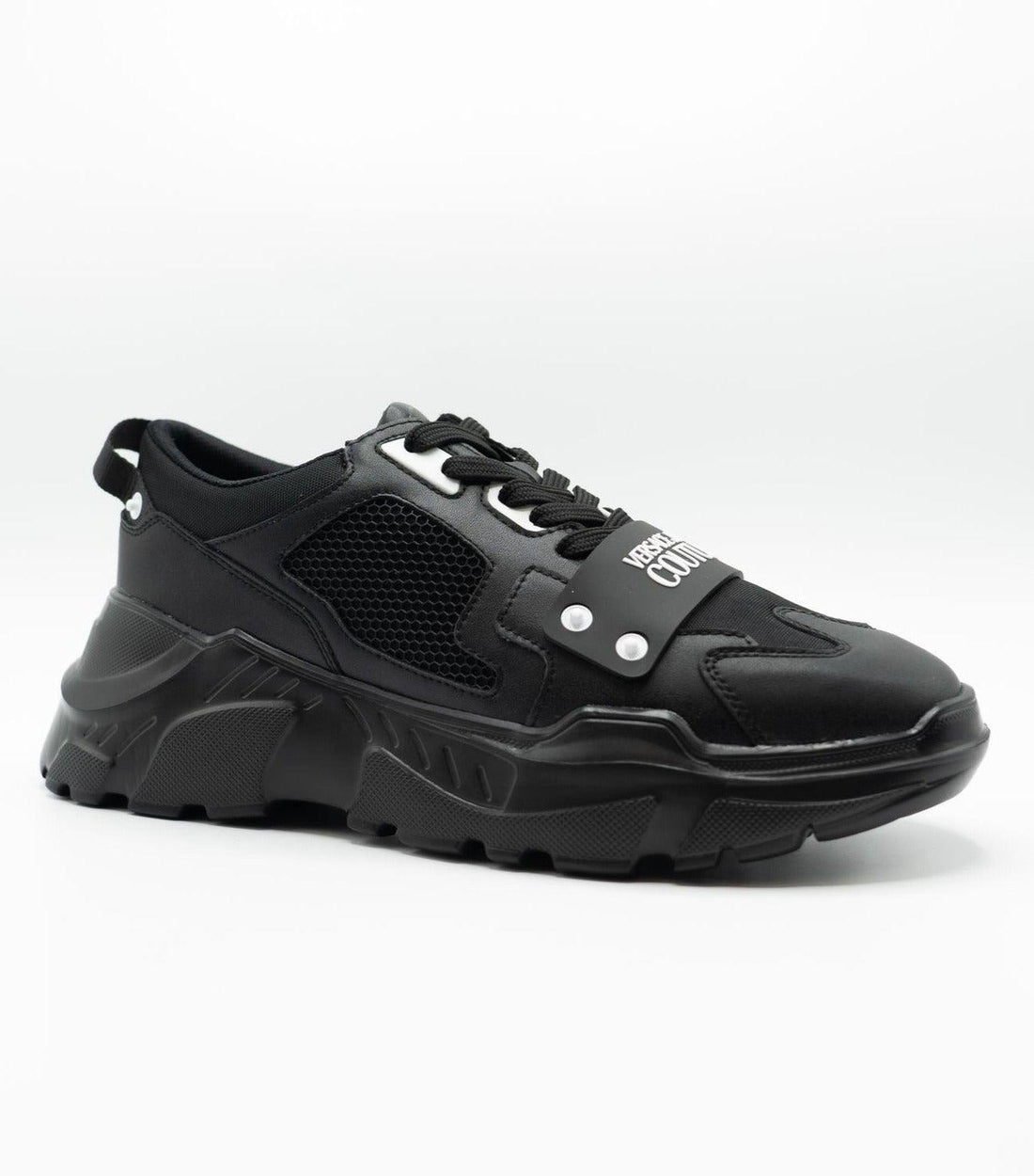 Versace Jeans Couture Zwart Fondo Speedtrack Sneakers