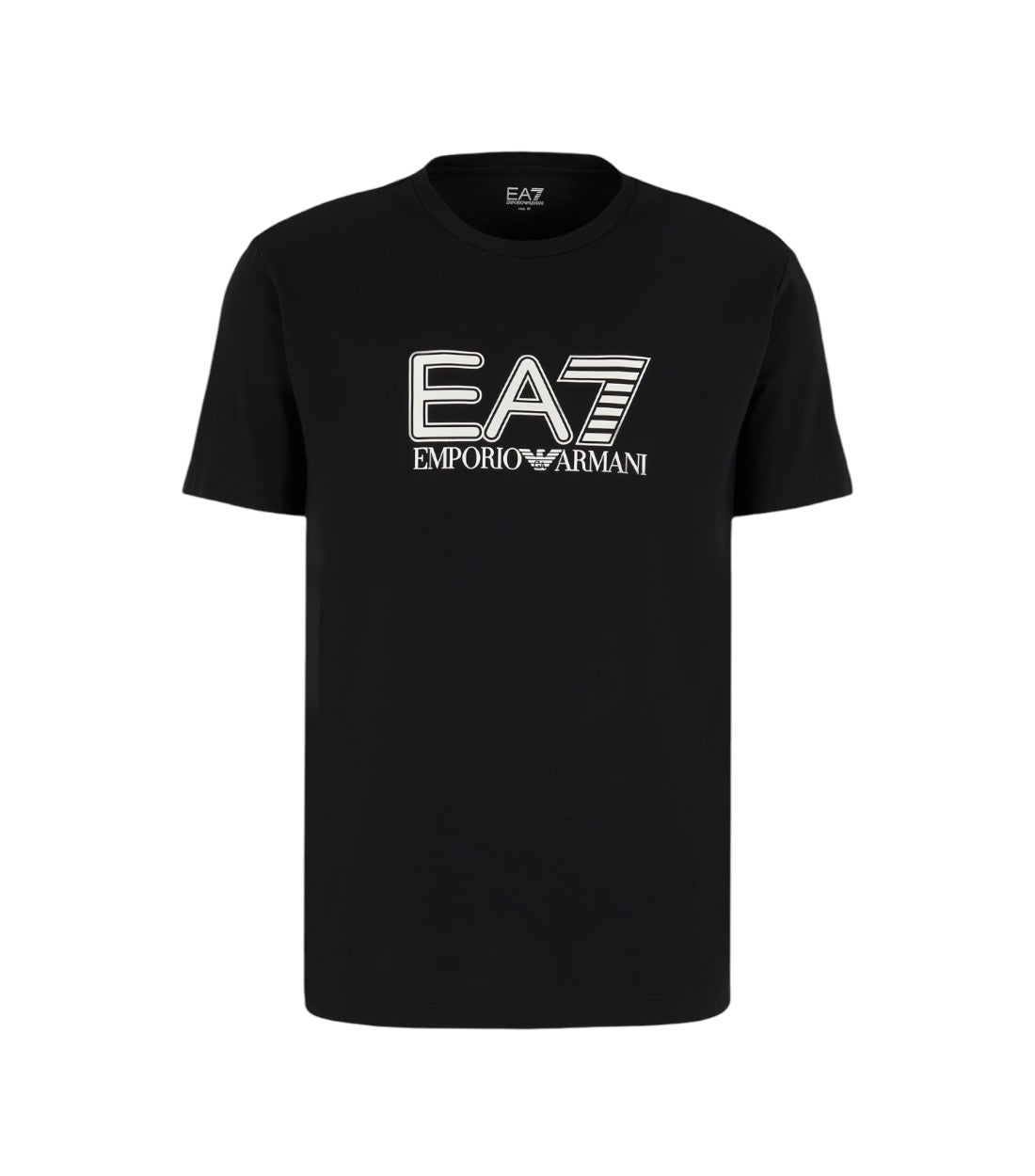 Ea7 Zwart Stretch T-shirt