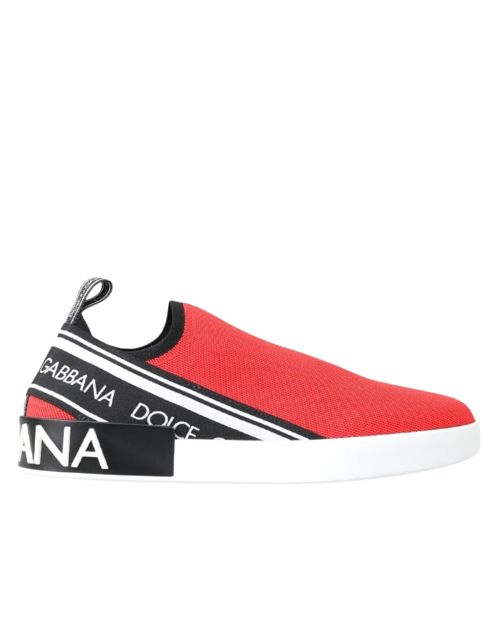 Dolce & Gabbana Rood Slip On Sneakers