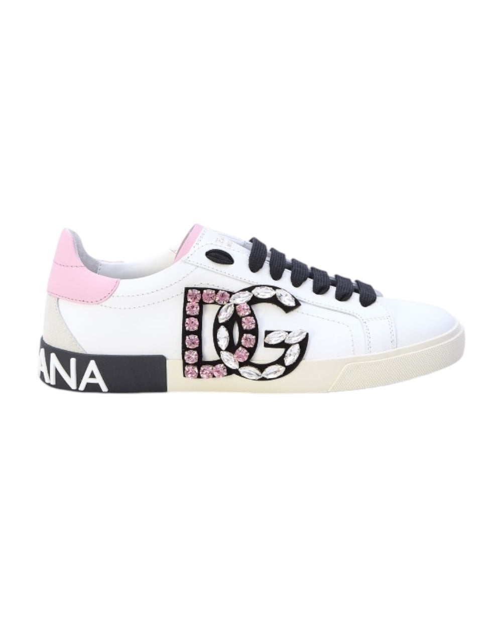 Dolce & Gabbana Wit Leren Sneakers