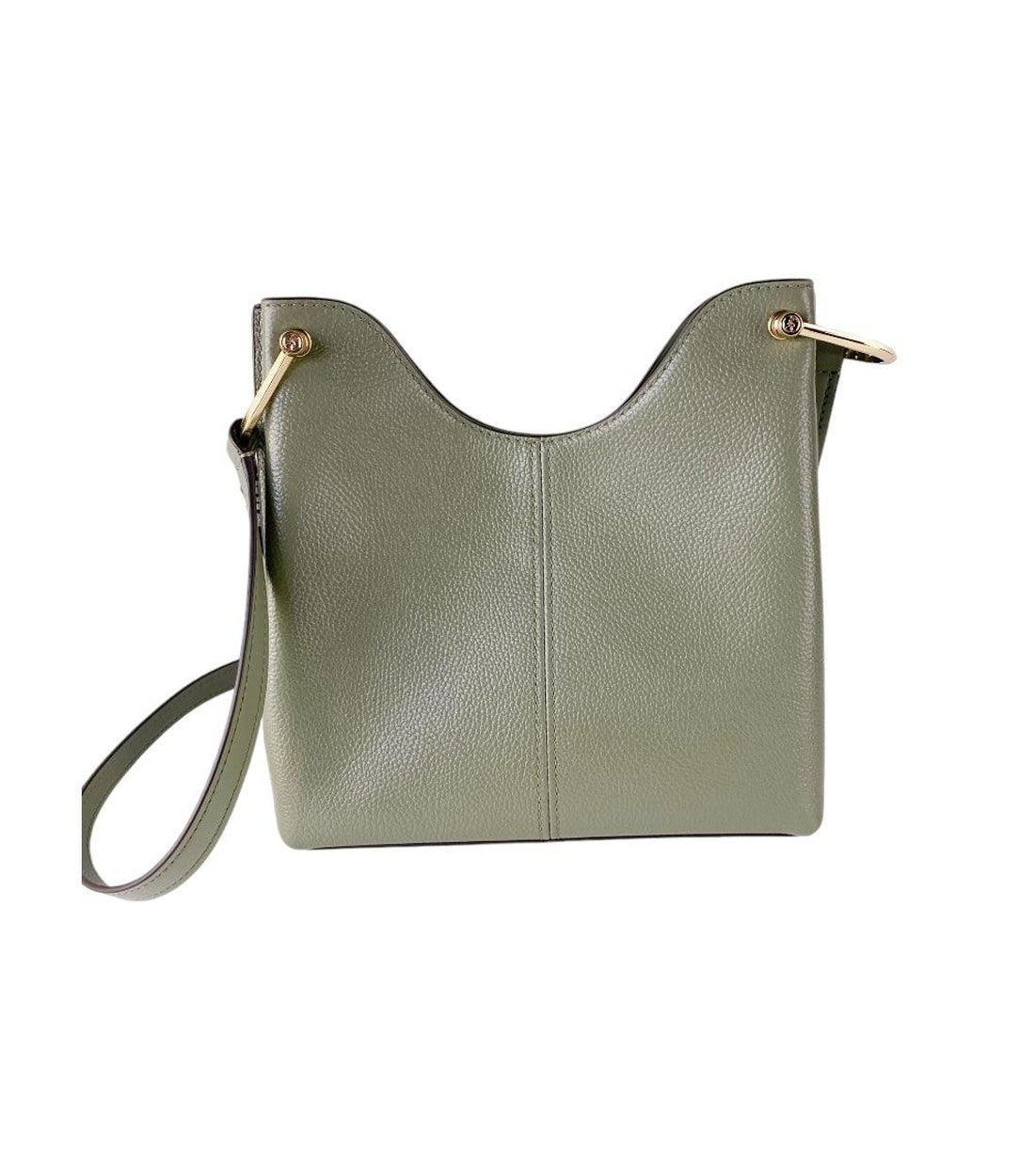 Michael Kors Groen Suede Joan Large Handtas