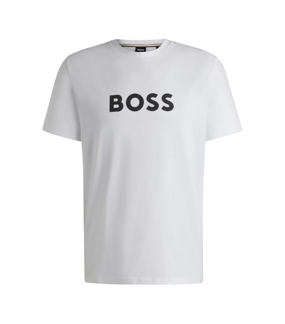 Hugo Boss Wit Katoenen Bold T-shirt