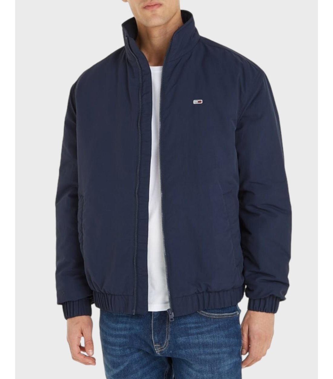 Tommy Hilfiger Blauw Essential Windbreaker Tussenjas Heren