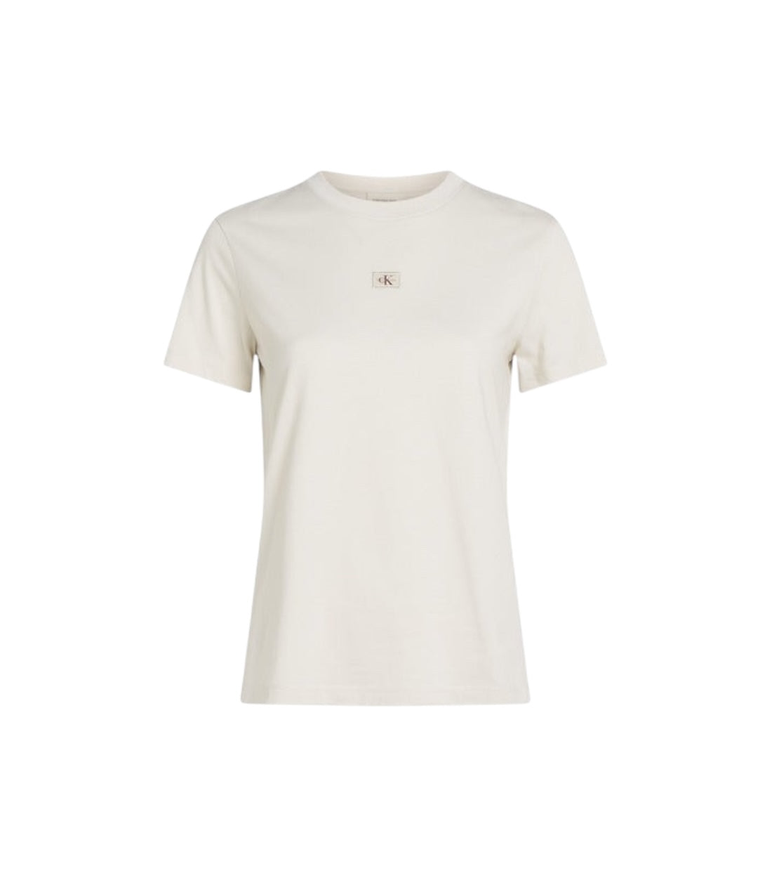 Calvin Klein Jeans Beige T-shirt Met Logo