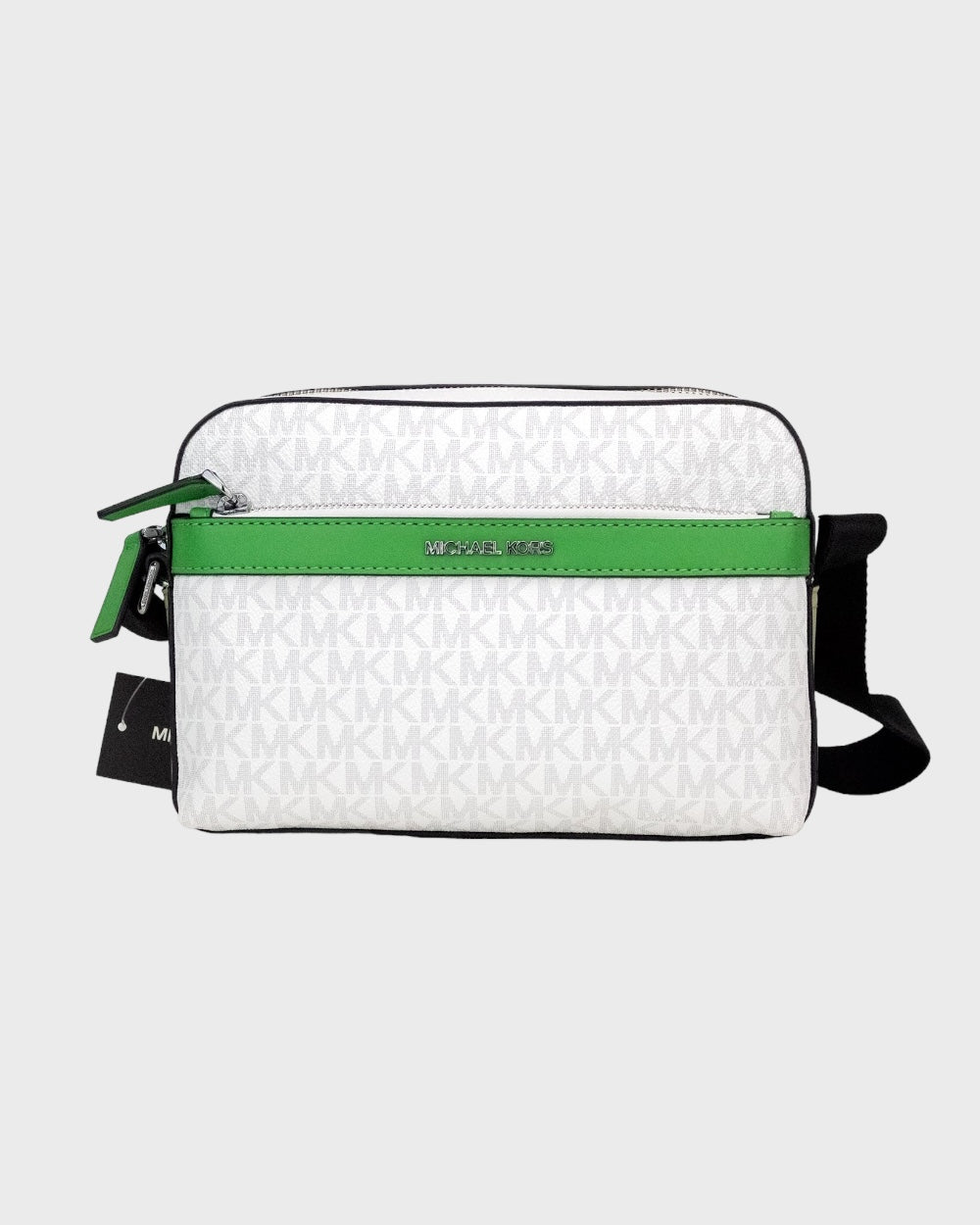 Michael Kors Cooper Groen Signature Crossbody Tas