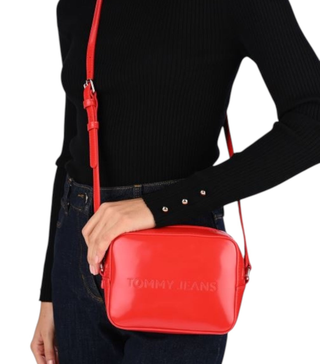 Tommy Hilfiger Rood Crossbody Dames Tas