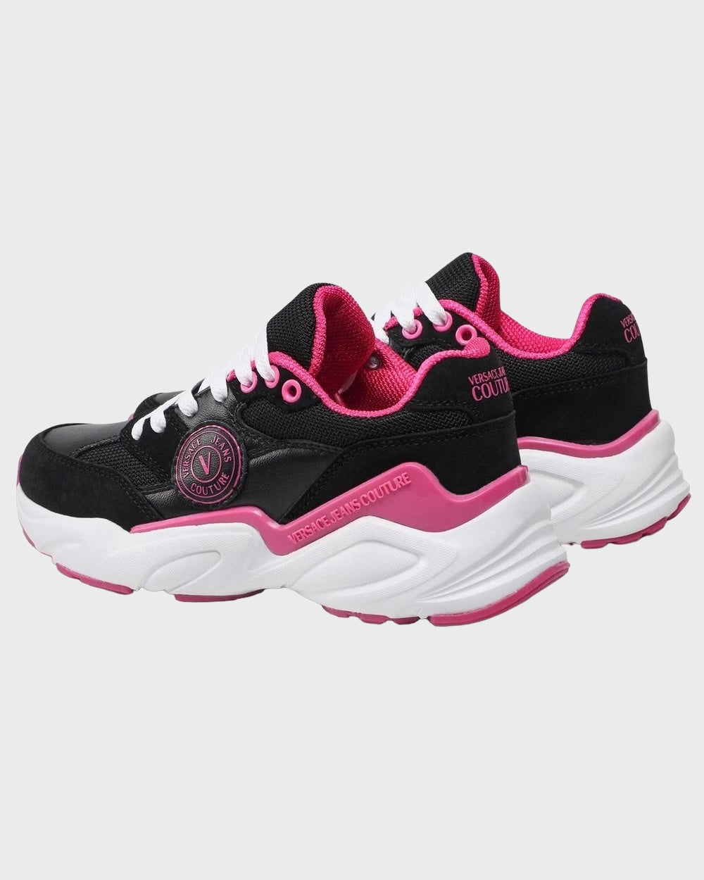 Versace Jeans Couture Zwart / Roze Sneakers