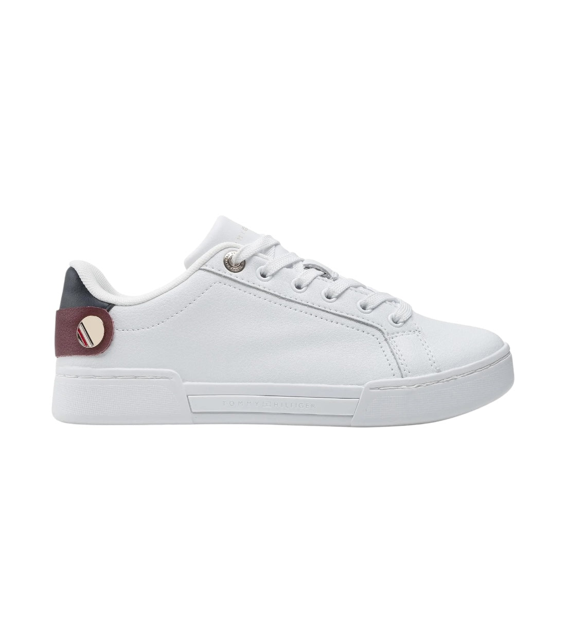 Tommy Hilfiger Eco-Chic Wit Court Sneakers