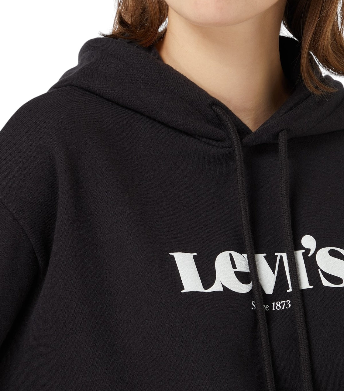 Levi`s Zwart Hoodie Dames