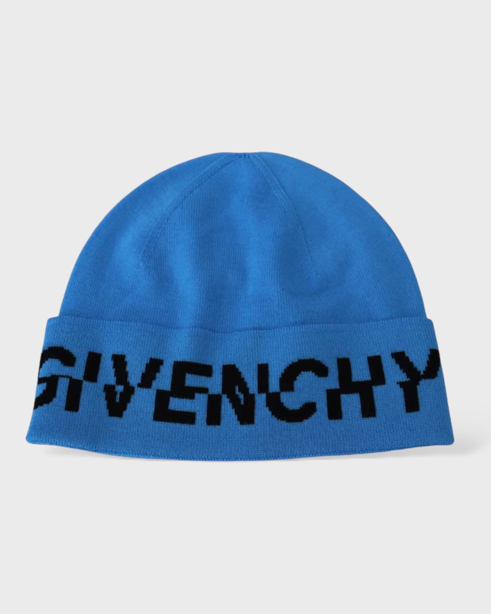 Givenchy Blauw Wollen Muts Unisex