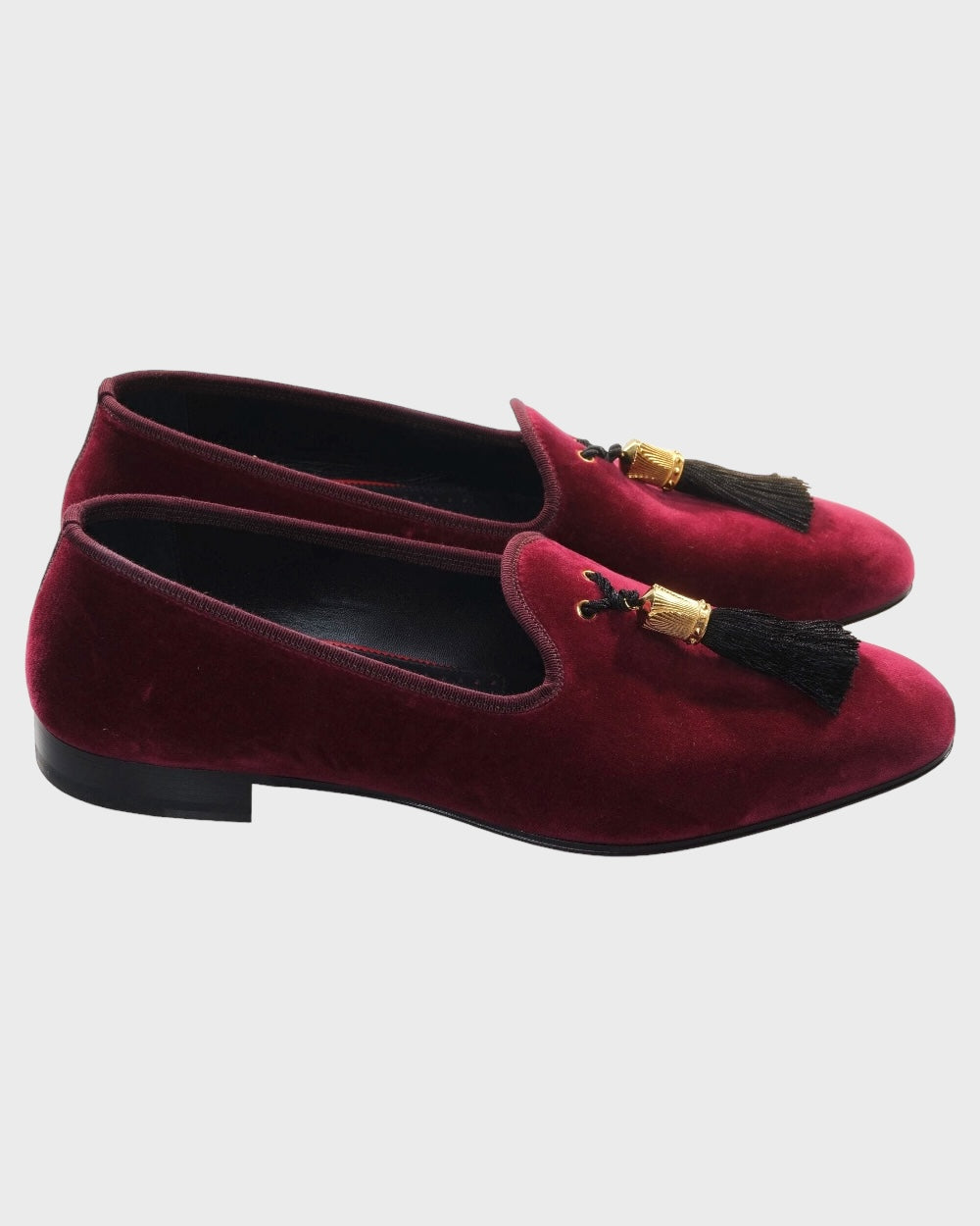 Christian Louboutin Stanboul Rood Suède Loafers