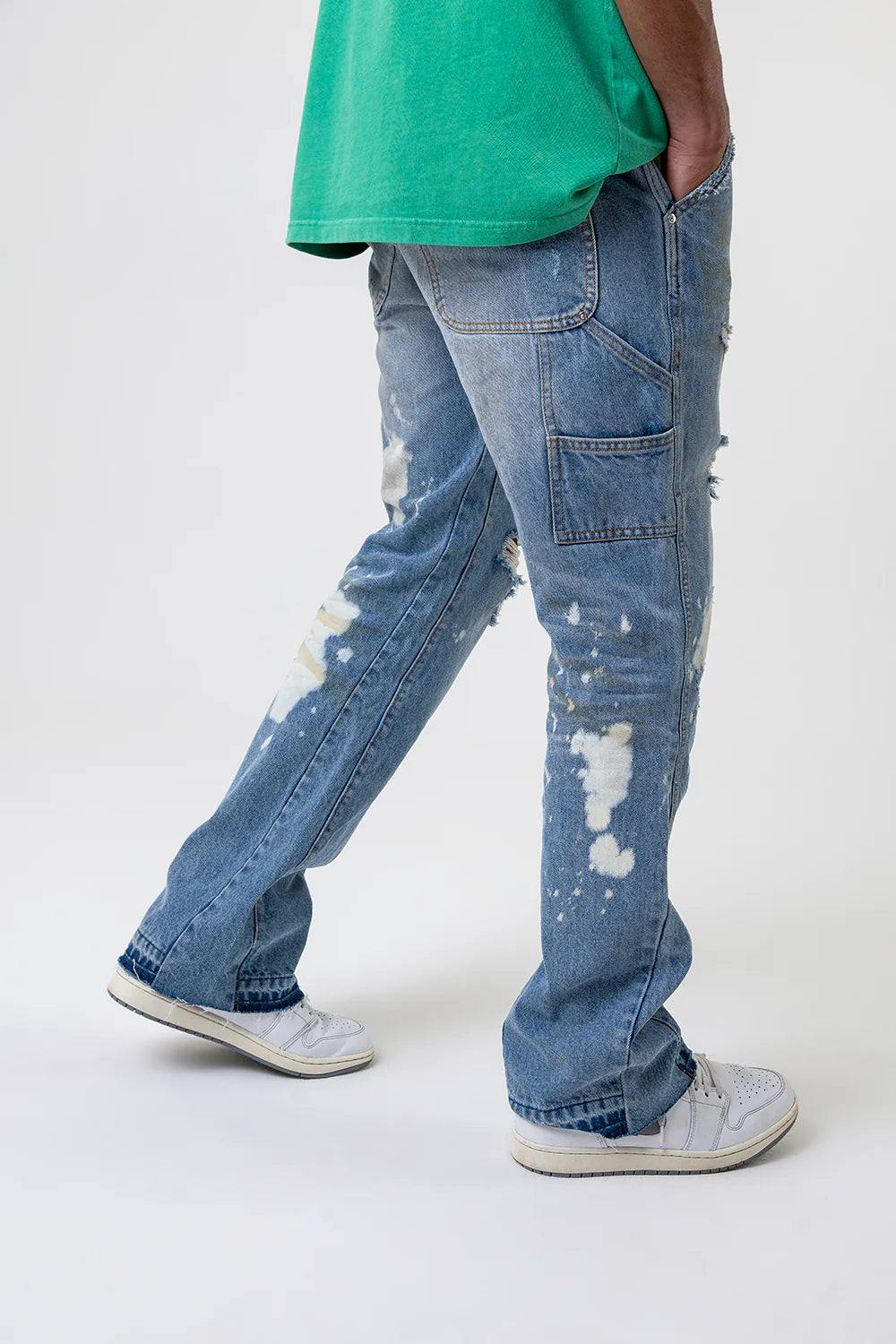 Fearless Blood Flare Worker Light Vintage Jeans