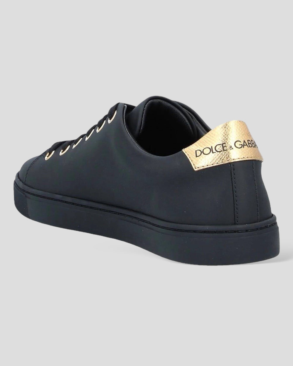 Dolce & Gabbana Zwart Leren Sneakers