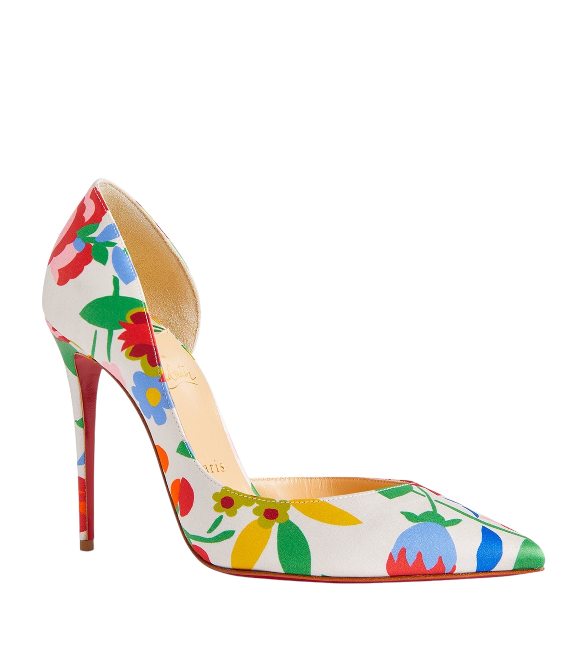 Christian Louboutin Iriza 100MM Satijn Pumps