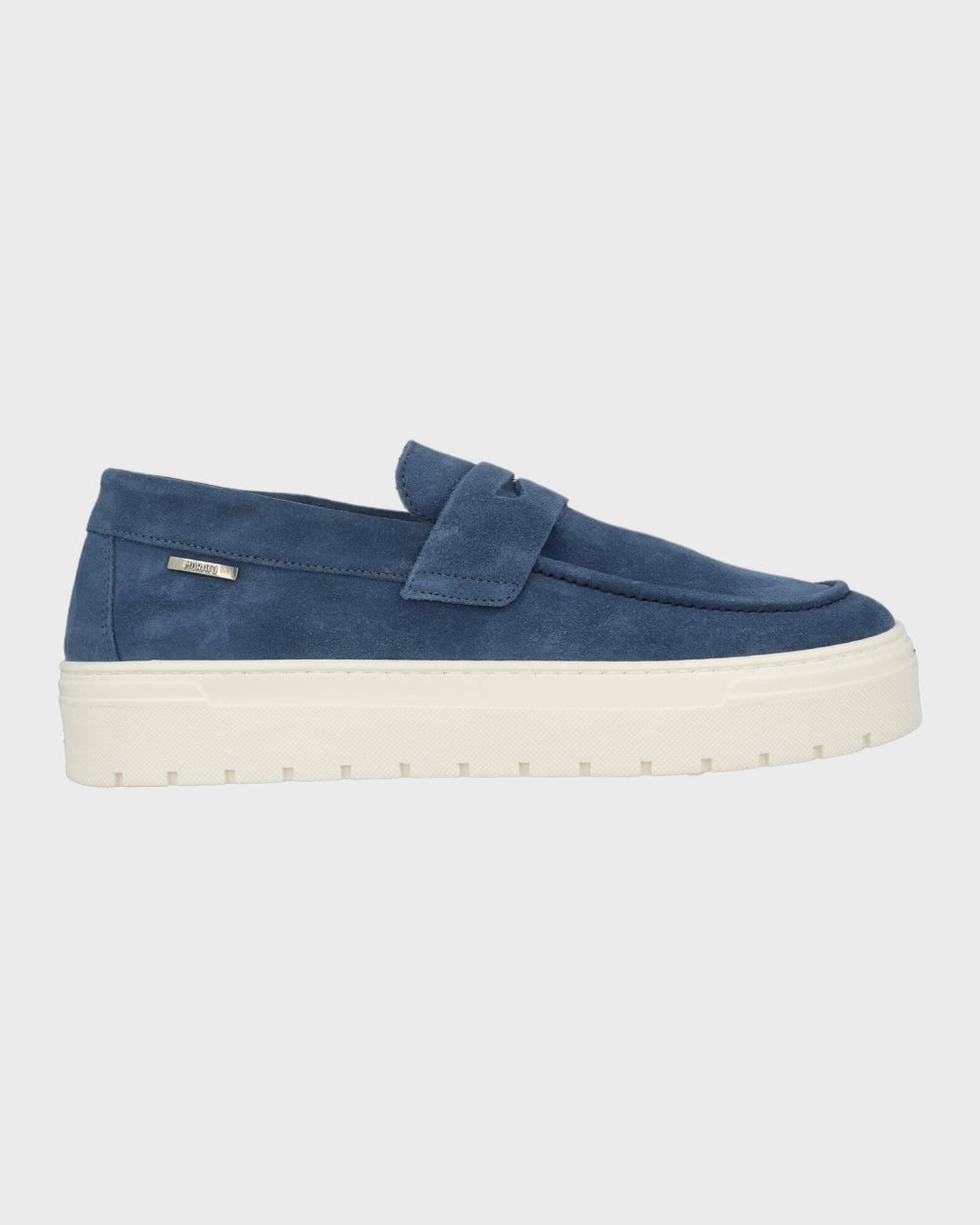 Antony Morato Blauw Suede Loafers Schoenen Heren