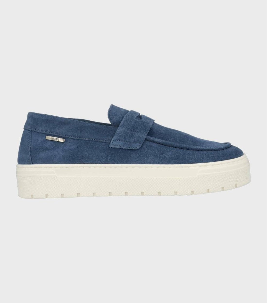 Antony Morato Blauw Suede Loafers Schoenen Heren