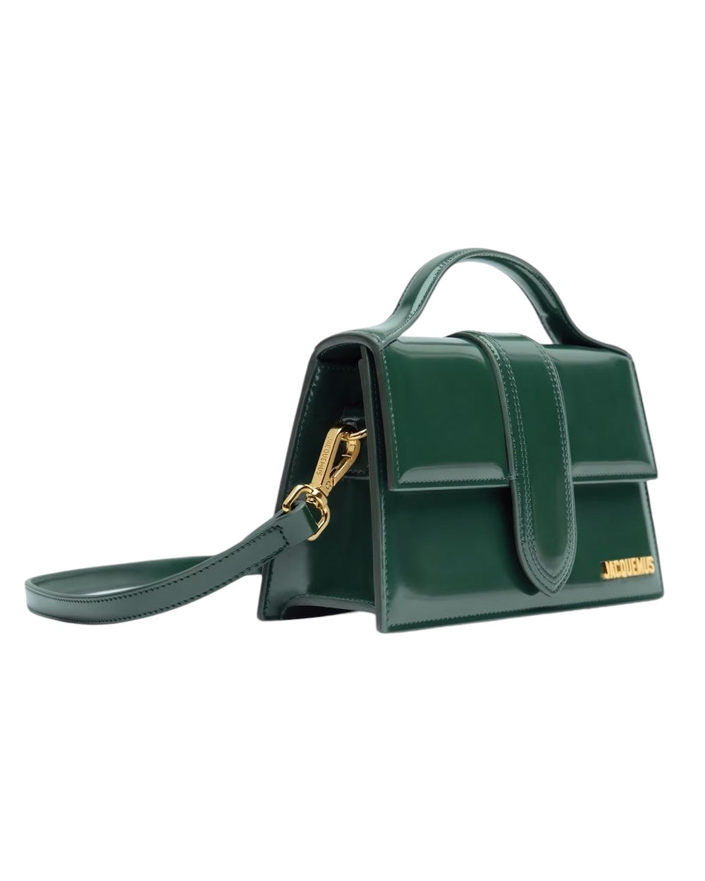 Jacquemus Groen Le Grand Bambino Leren Handtas