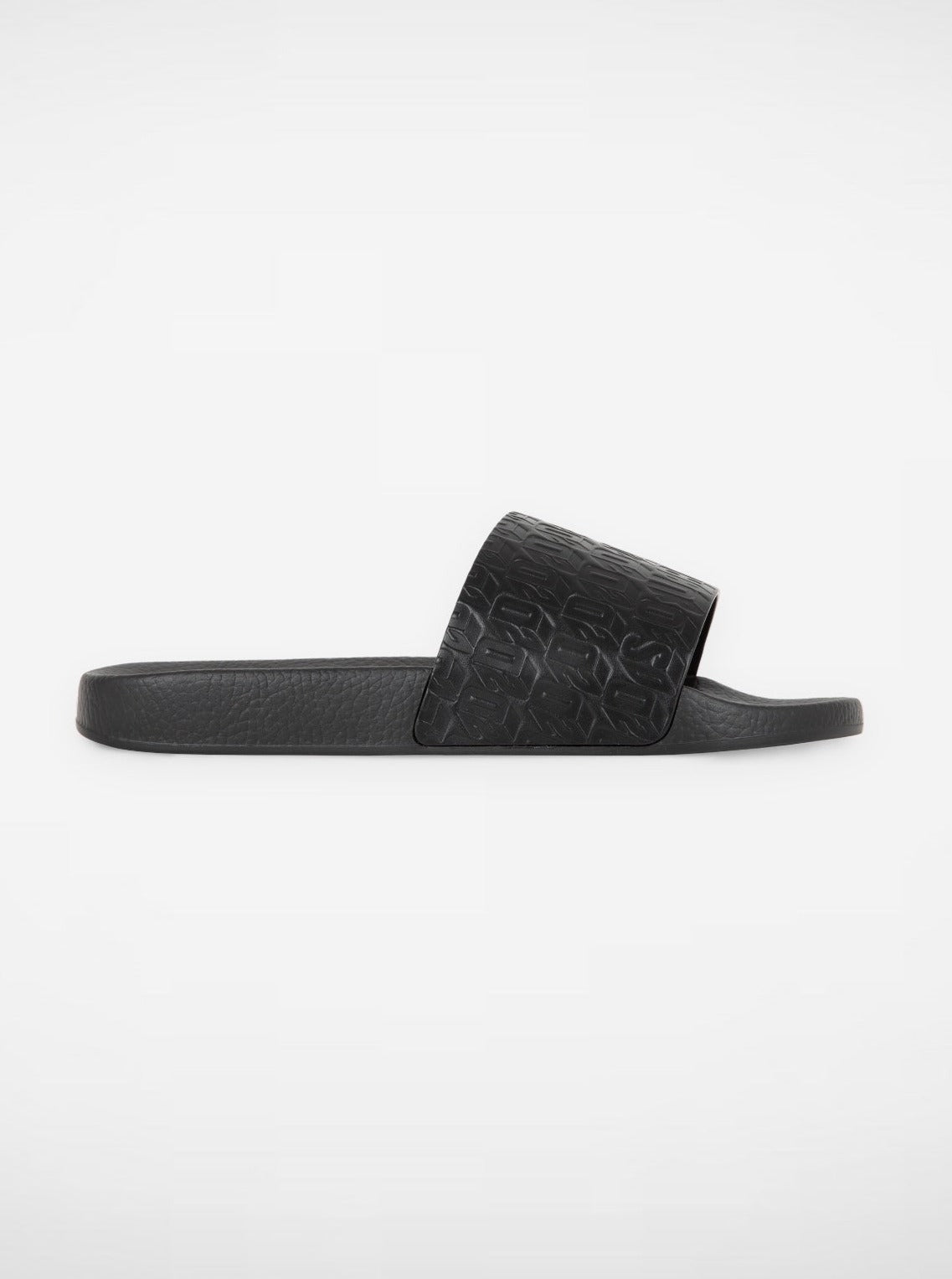 Dsquared2 Zwart Slippers Met All-Over logo