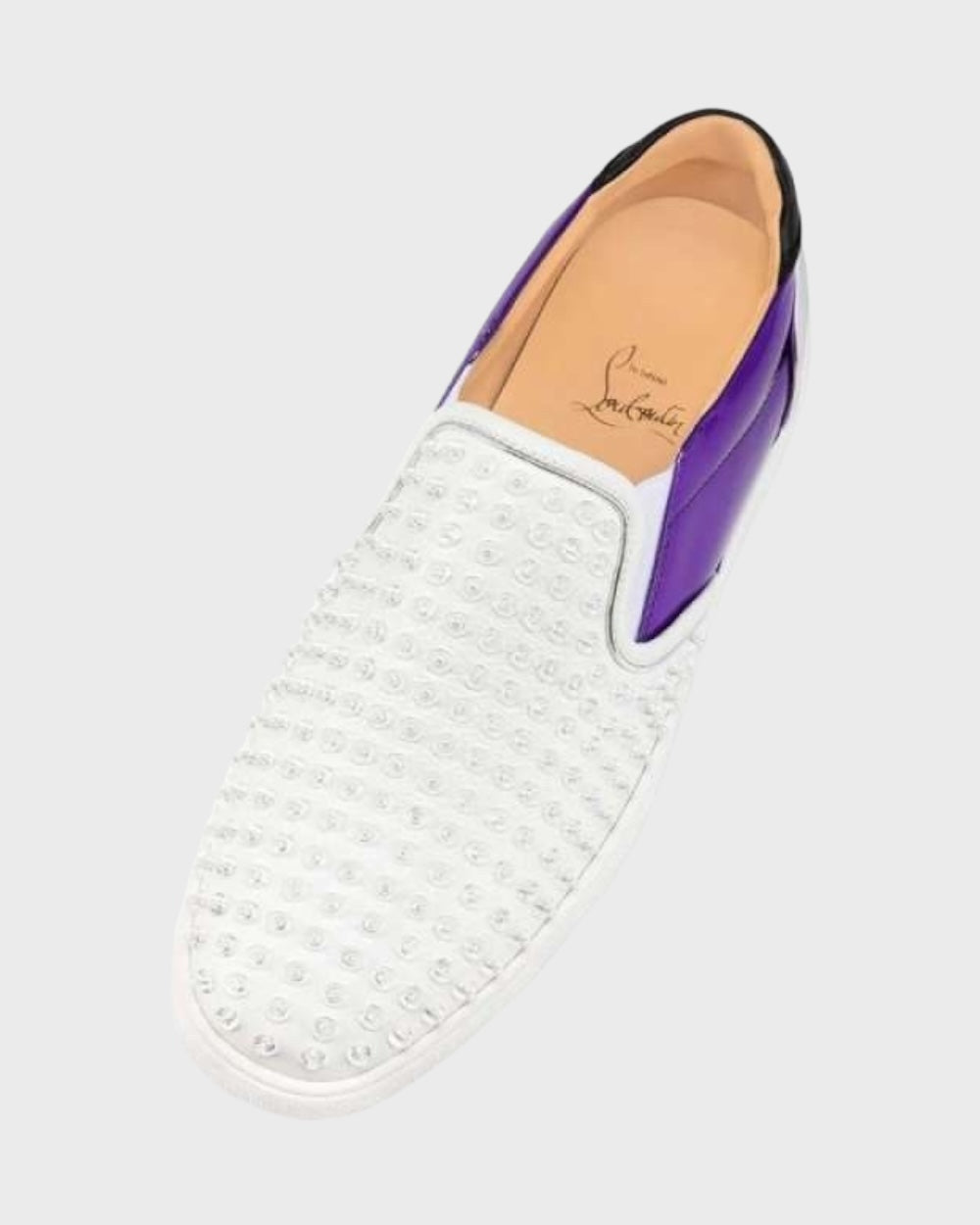 Christian Louboutin Sailor Boat Orlato Wit Slip-on Schoenen