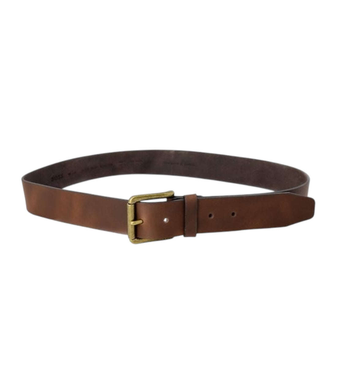 Hugo Boss Bruin Leren Riem