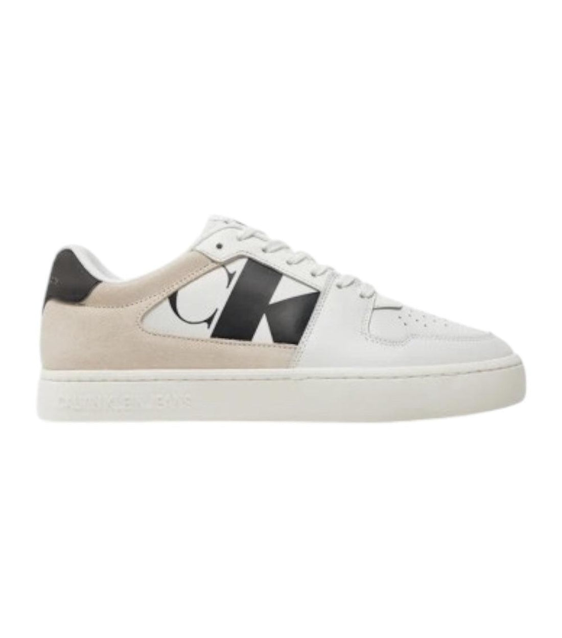 Calvin Klein Chunky Cupsole sneaker met suède details