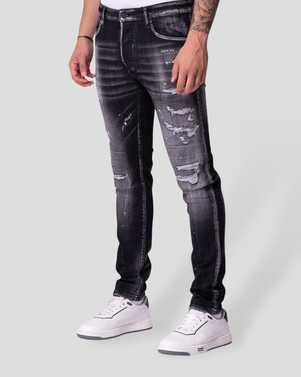 My Brand Zwart "The Red Line" Jeans