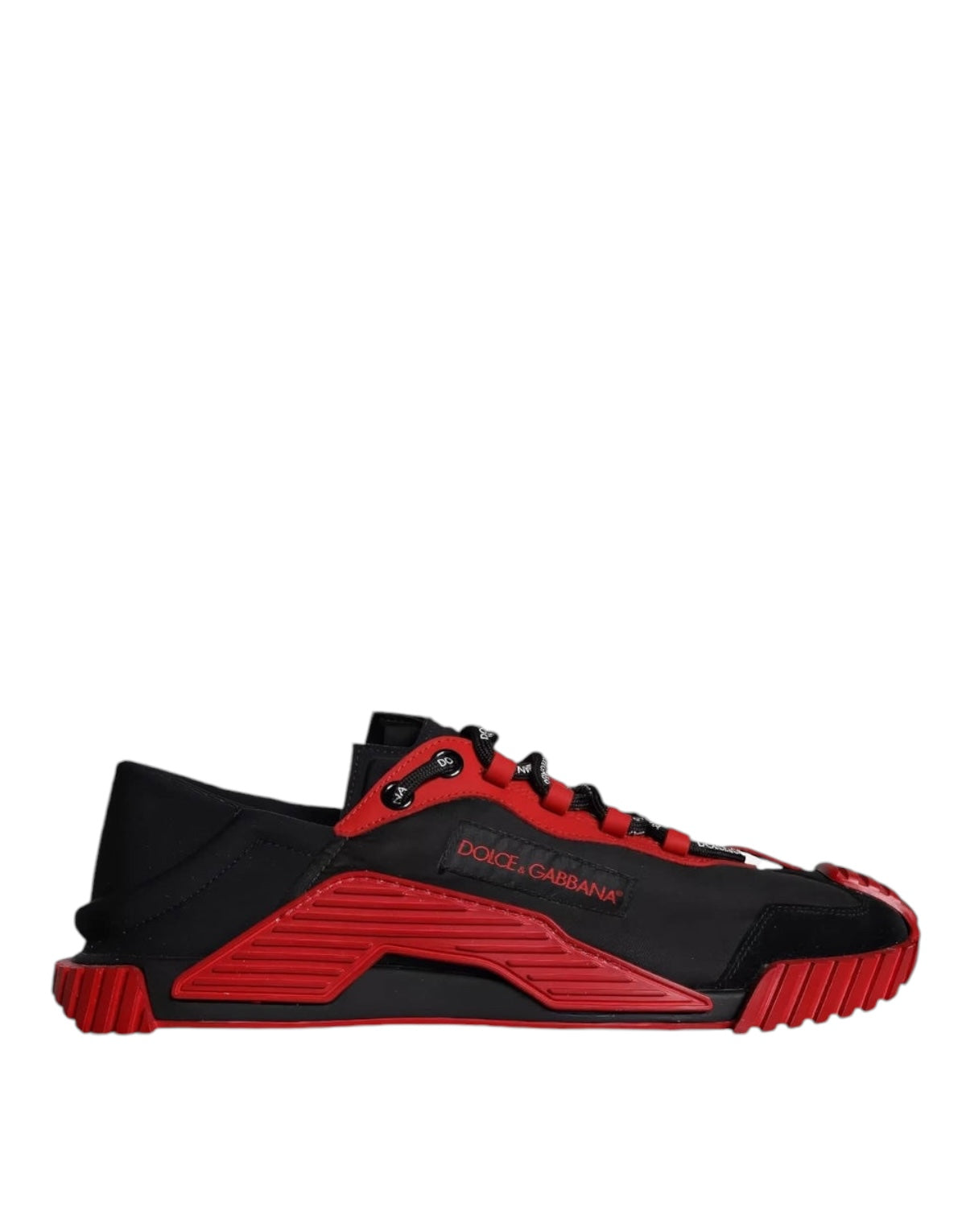 Dolce & Gabbana Zwart Rood NS1 Sneakers