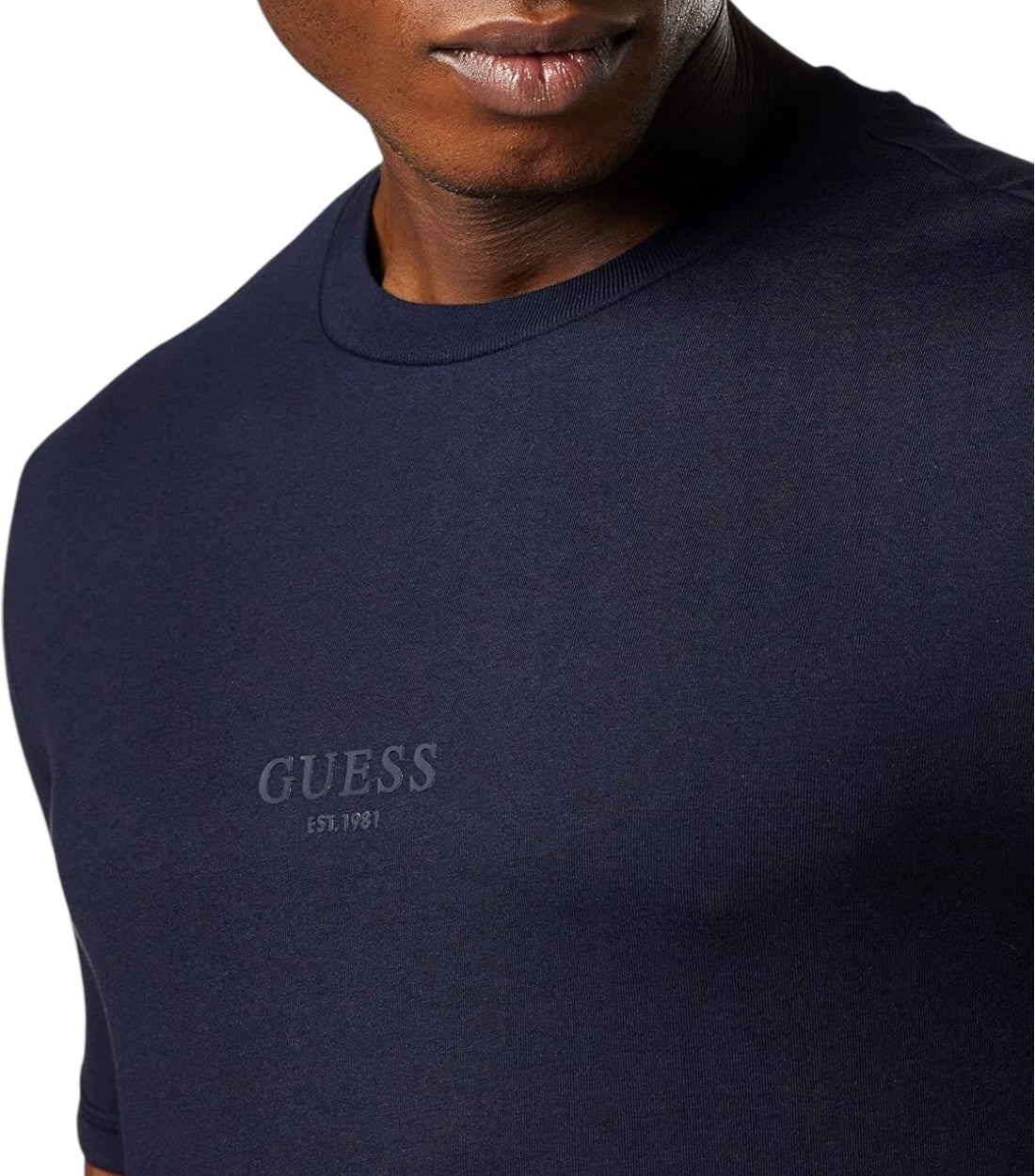 Guess Blauw AIDY Basic T-shirt