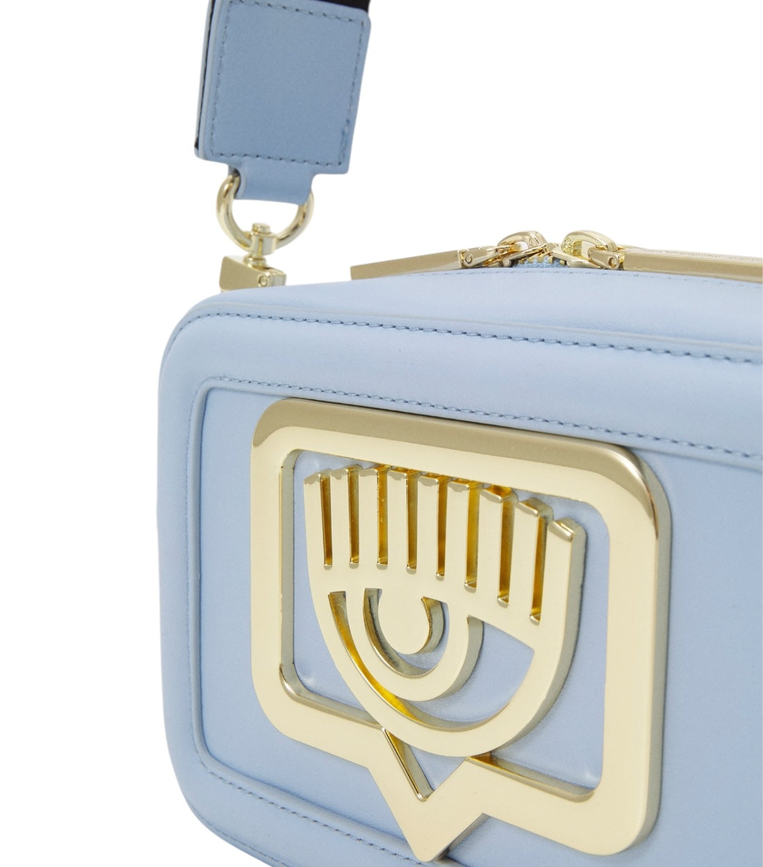 Chiara Ferragni Blauw RANGE EYELIKE Crossbody Tas