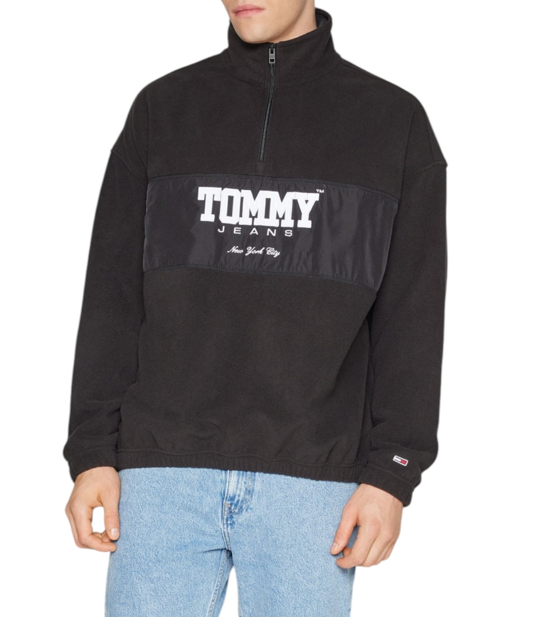 Tommy Hilfiger Jeans Half Zipped Fleece Trui