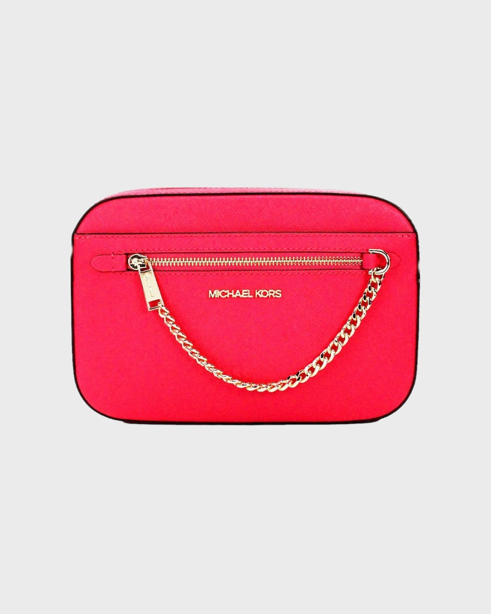 Michael Kors Jet Set East West Roze Crossbody Tas