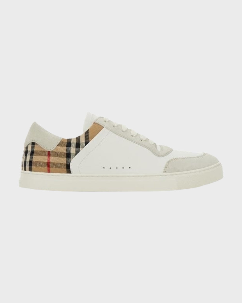 Burberry Wit Kalfsleren Sneakers