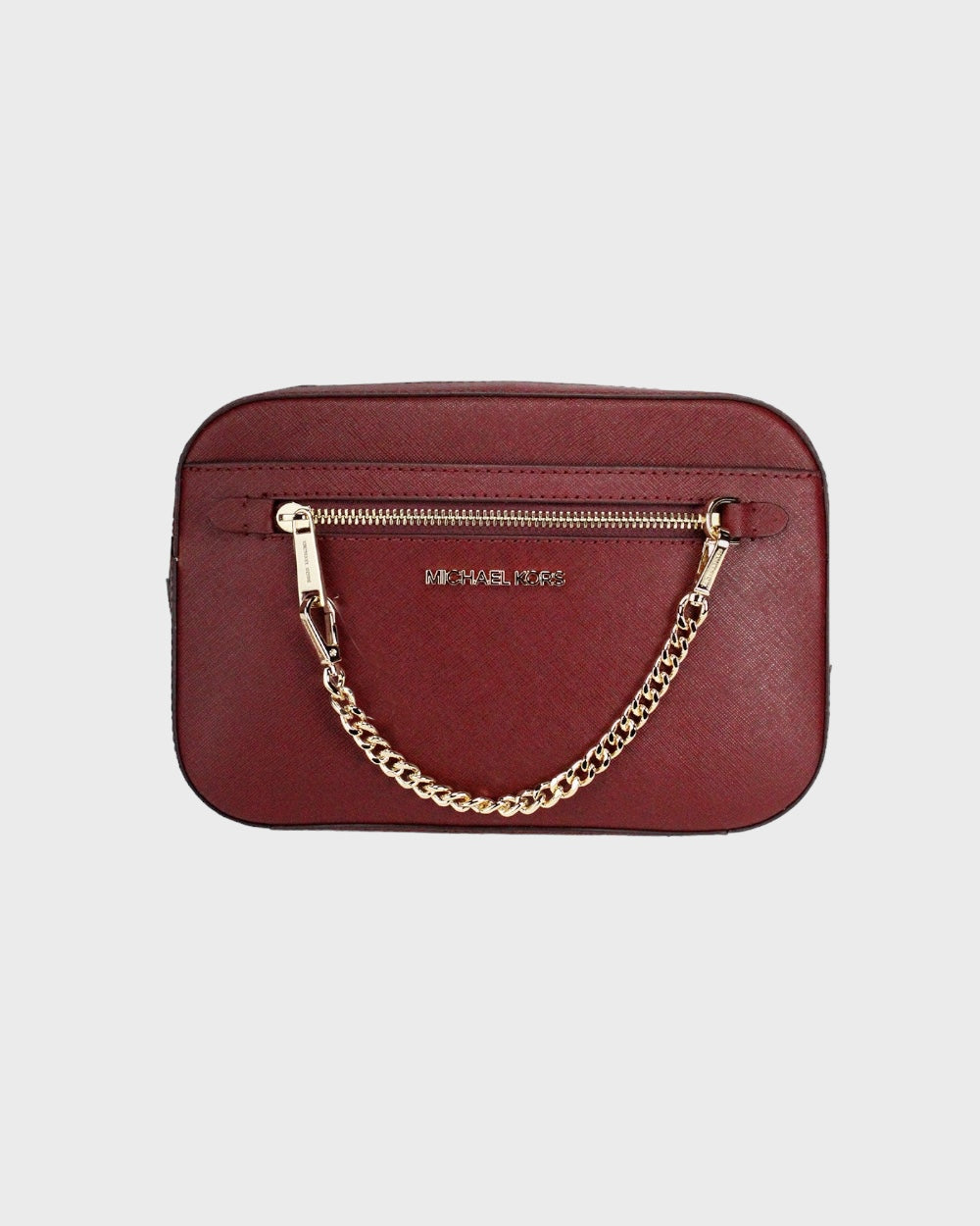 Michael Kors Jet Set East West Bordeaux Crossbody Tas