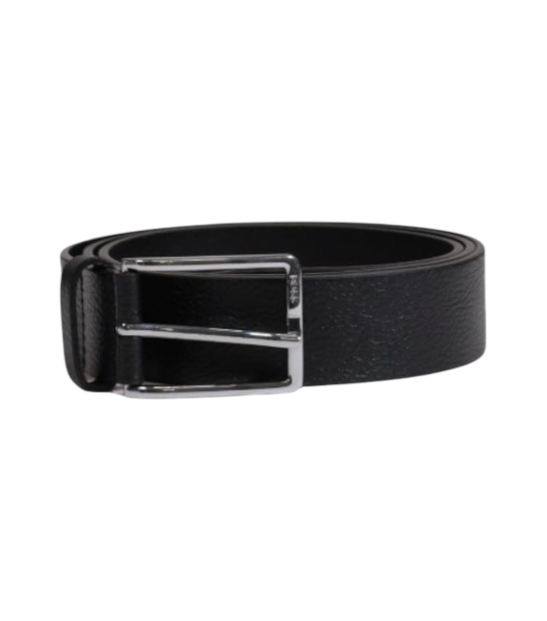 Hugo Boss Zwarte Leren Riem