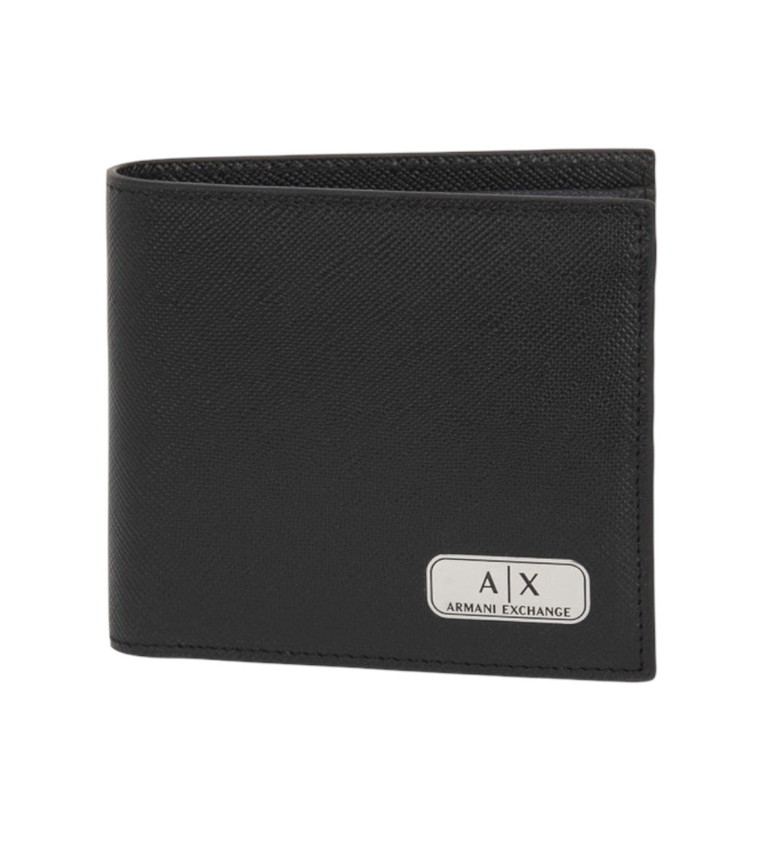 Armani Exchange Zwart Portmonnee Met Logo