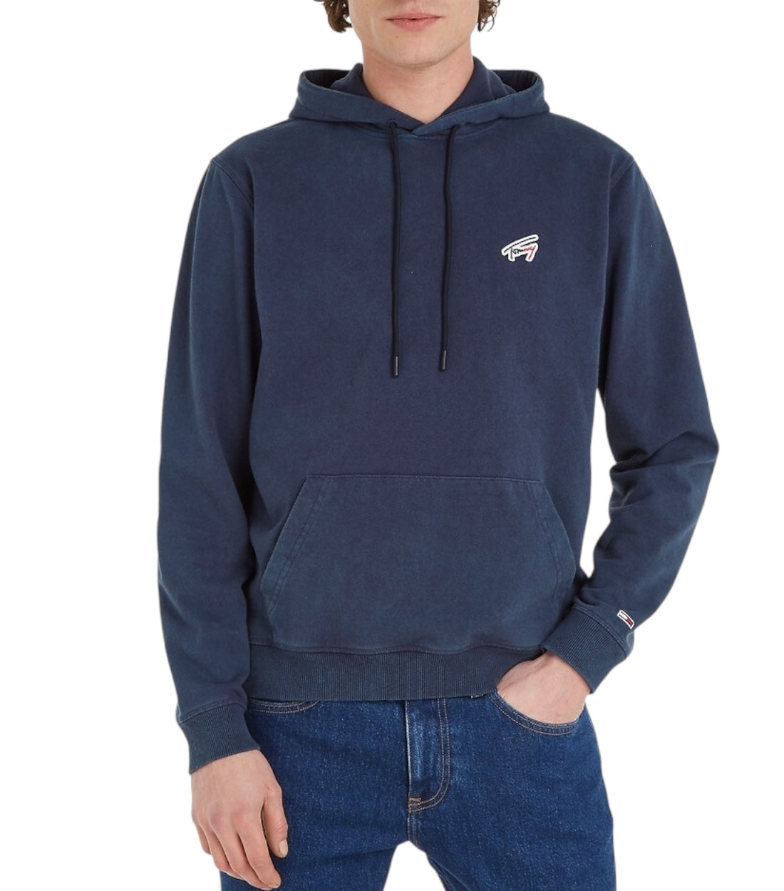 Tommy Hilfiger Jeans Blauw Hoodie