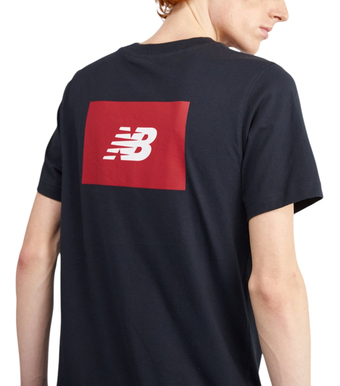 New Balance Zwart Logo T-shirt