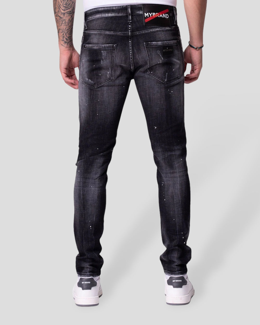 My Brand Zwart "The Red Line" Jeans