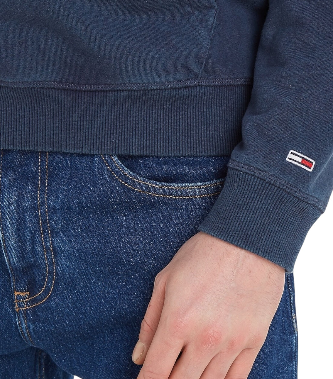 Tommy Hilfiger Jeans Blauw Hoodie