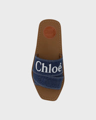 Chloé | Denim Blauw Sandalen Dames