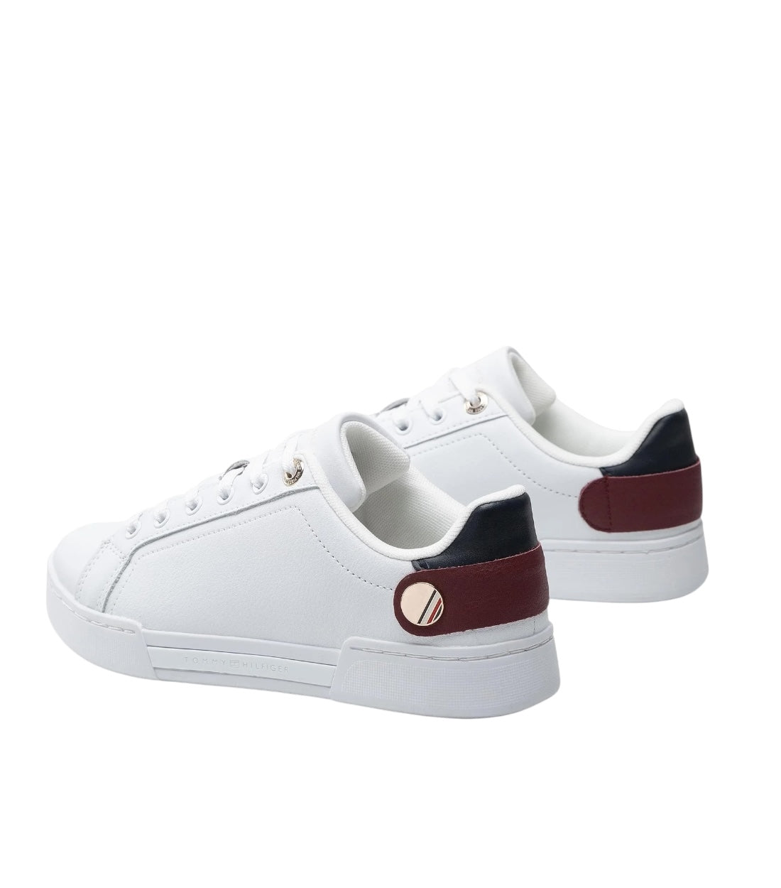 Tommy Hilfiger Eco-Chic Wit Court Sneakers