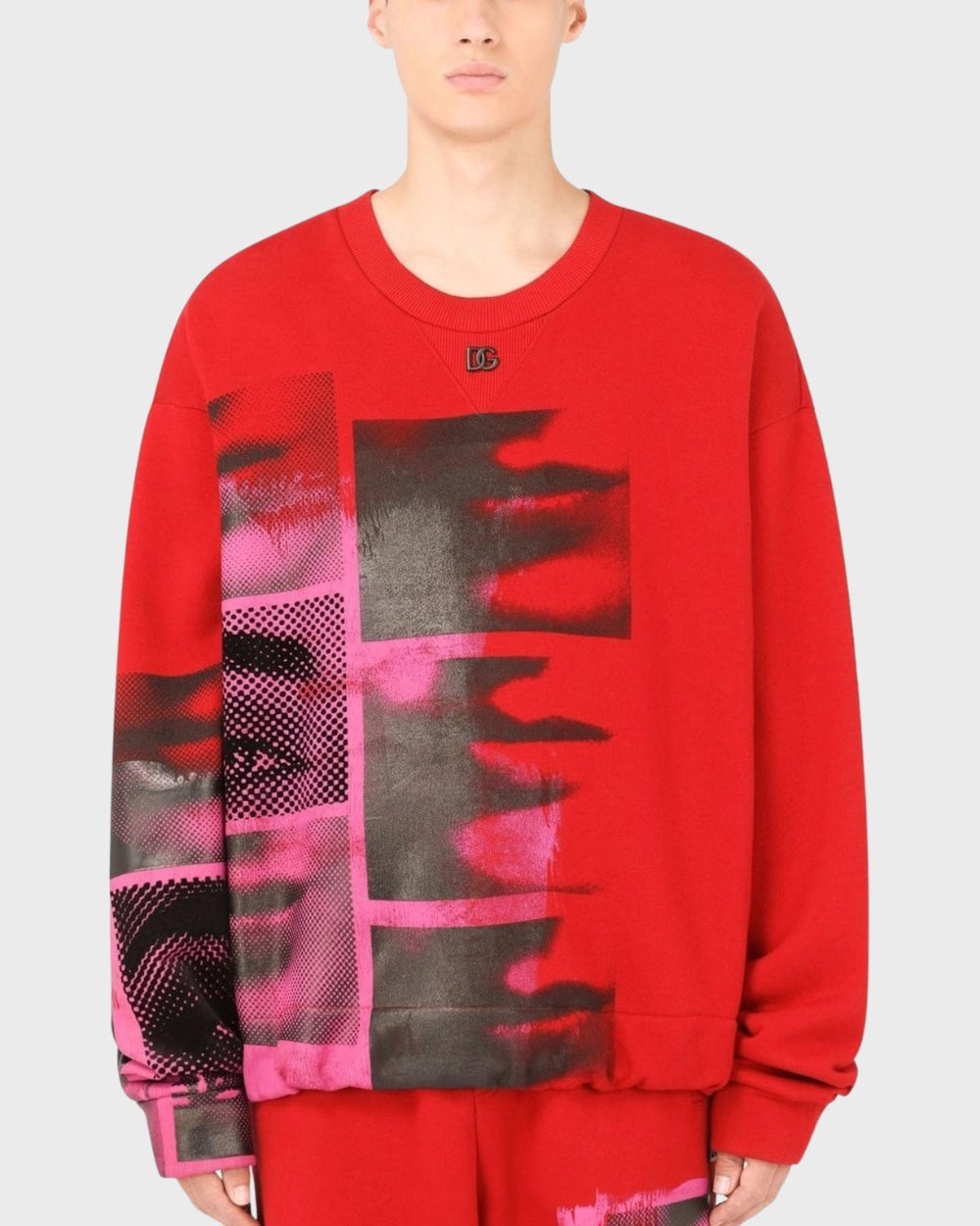 Dolce & Gabbana Rood “Look At Me” Sweater