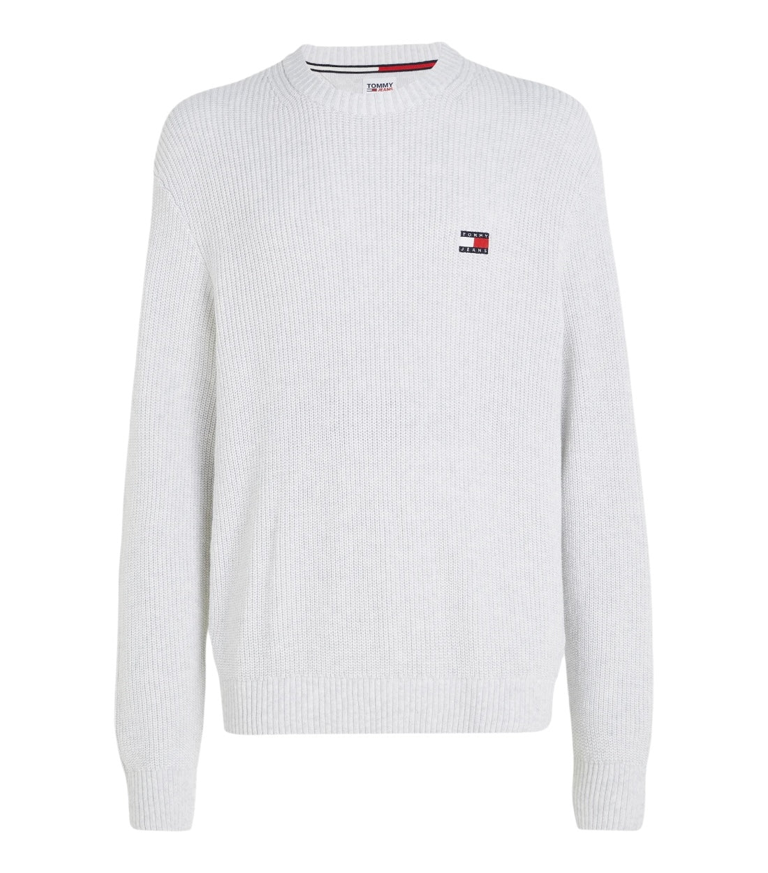 Tommy Hilfiger Jeans Grijs Regular Fit Gebreide Trui